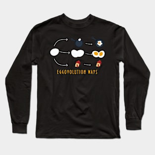 Eggovolution Ways! Long Sleeve T-Shirt